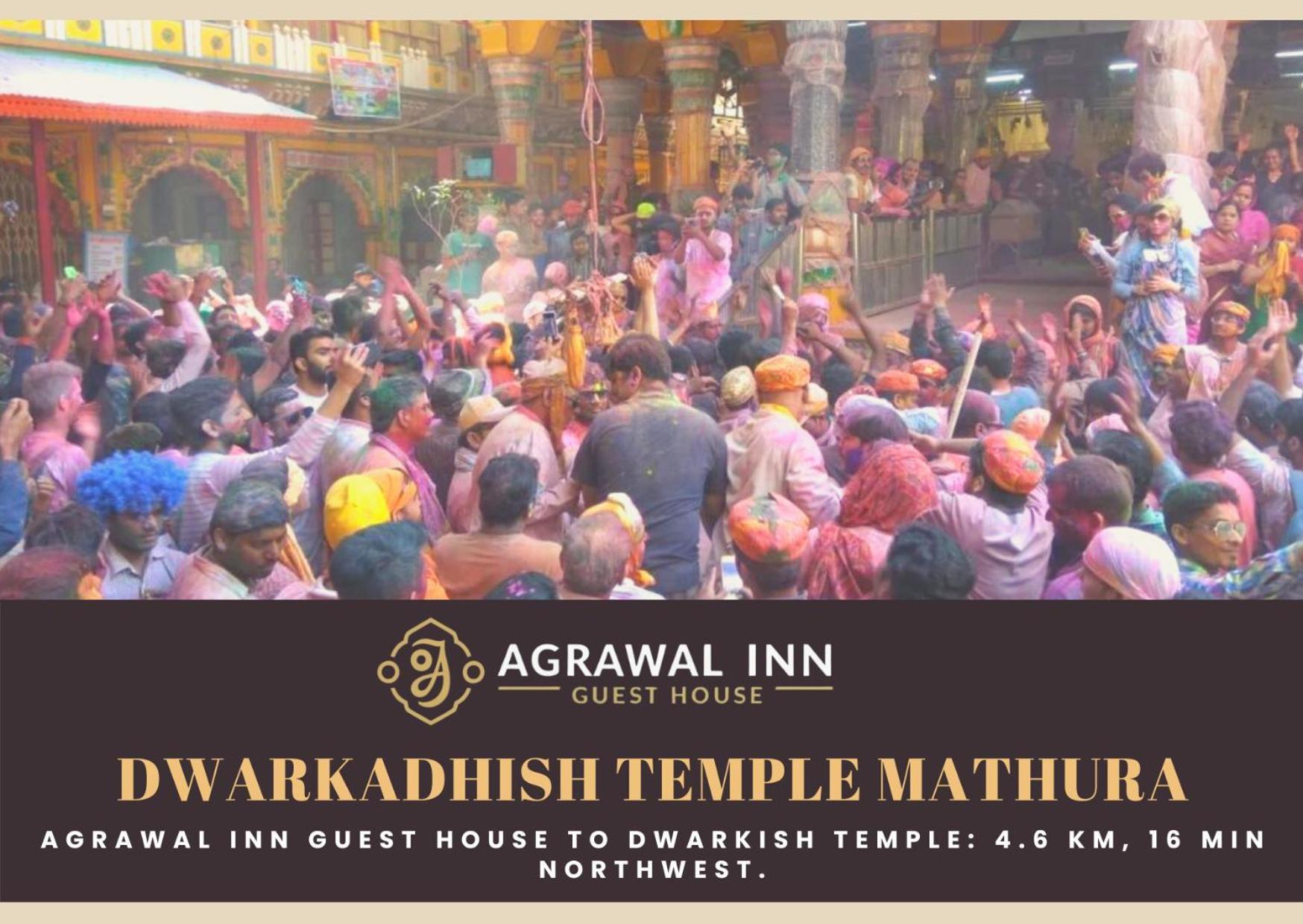 Agrawal Inn Guest House Mathura Eksteriør bilde
