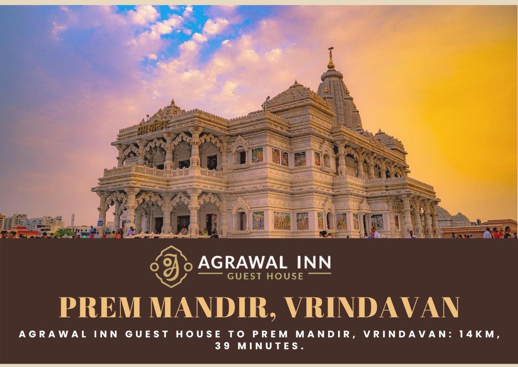 Agrawal Inn Guest House Mathura Eksteriør bilde