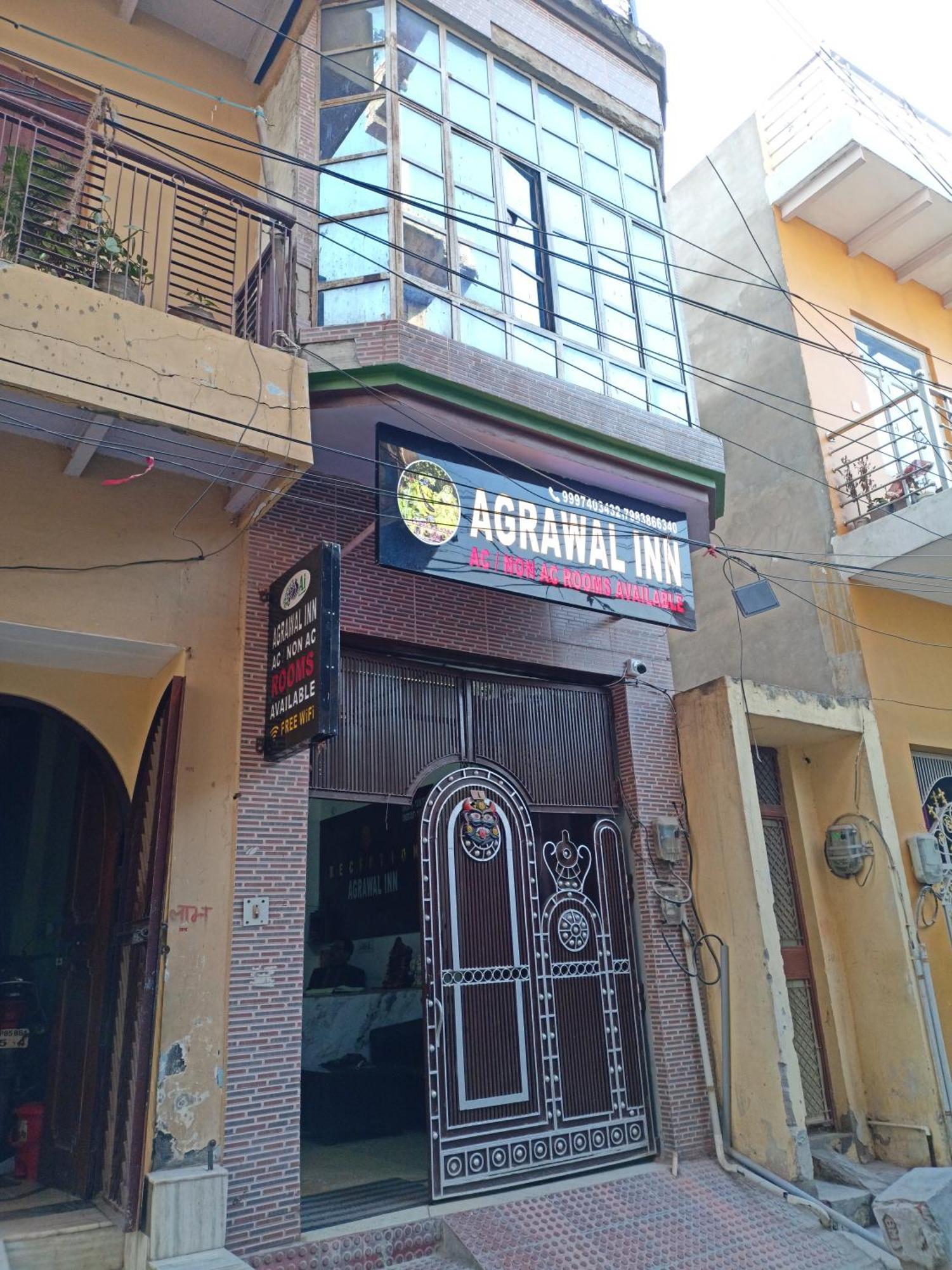 Agrawal Inn Guest House Mathura Eksteriør bilde